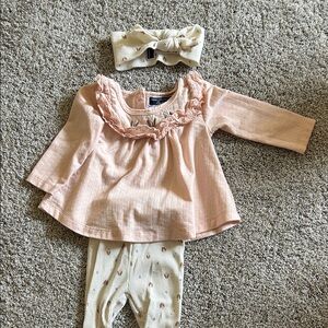 French Connection Baby Soft Pink Infant Top